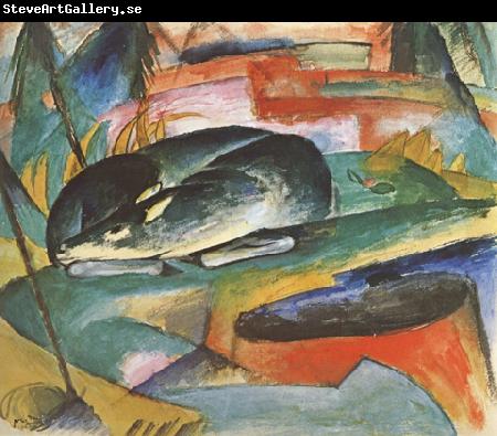 Franz Marc Sleeping Deer (mk34)